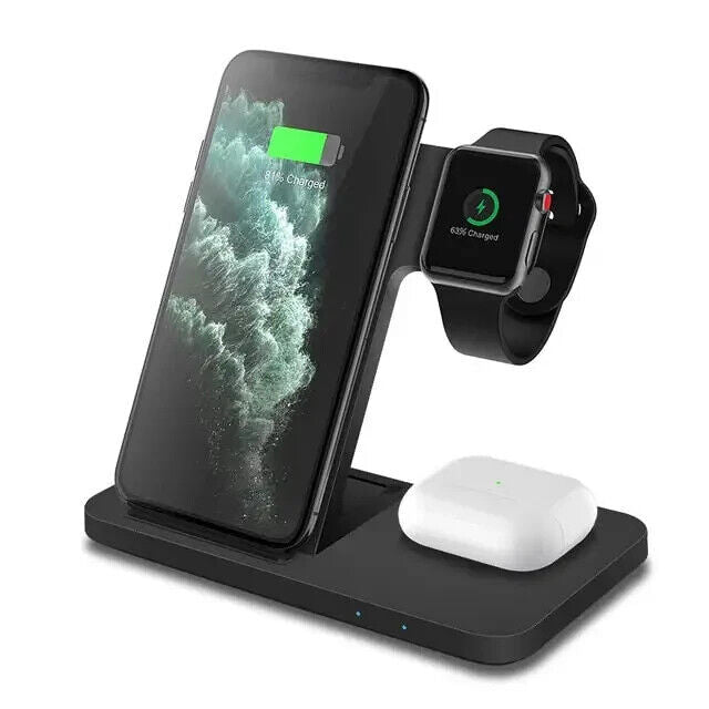 Wireless Charger Station Fast Charger for Apple Watch/Apple AirPods/Apple