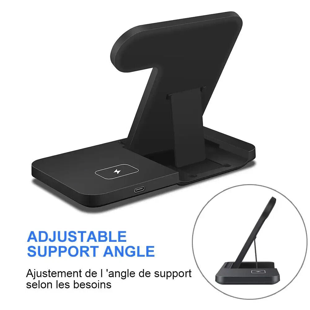 Wireless Charger Station Fast Charger for Apple Watch/Apple AirPods/Apple