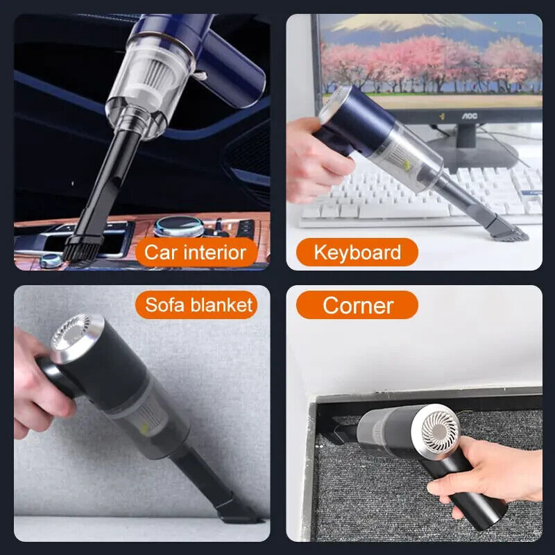 High Suction Car Vacuum Cleaner  High-power, High Suction, Dual-purpose