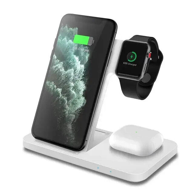 Wireless Charger Station Fast Charger for Apple Watch/Apple AirPods/Apple