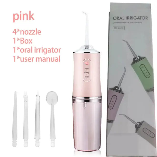 Oral Irrigator Portable Dental Water Flosser